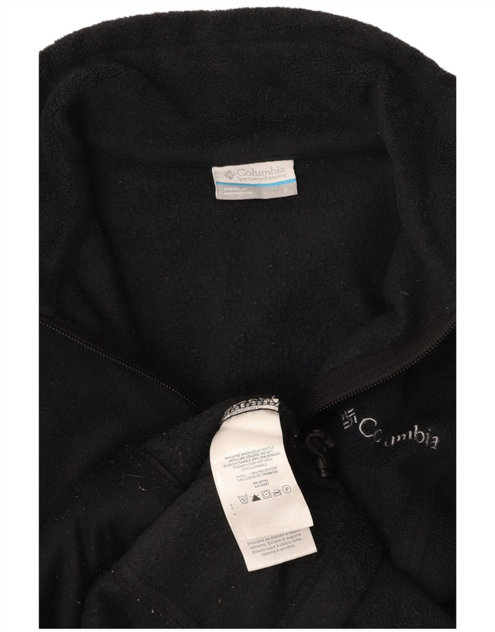 COLUMBIA Veste Polaire Femme UK 10 Petit Bleu Marine Polyester