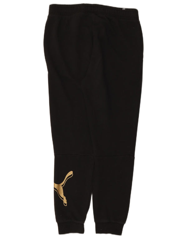 Puma Pantalon de survêtement graphique pour femme UK 44 Noir moyen