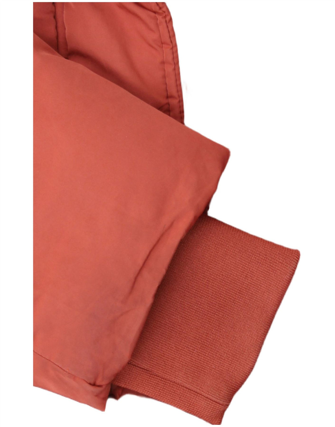 Topshop Veste matelassée surdimensionnée pour femme UK 10 Small Orange Polyester