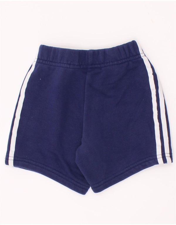 Adidas Short de sport bébé garçon 9-12 mois bleu marine en coton