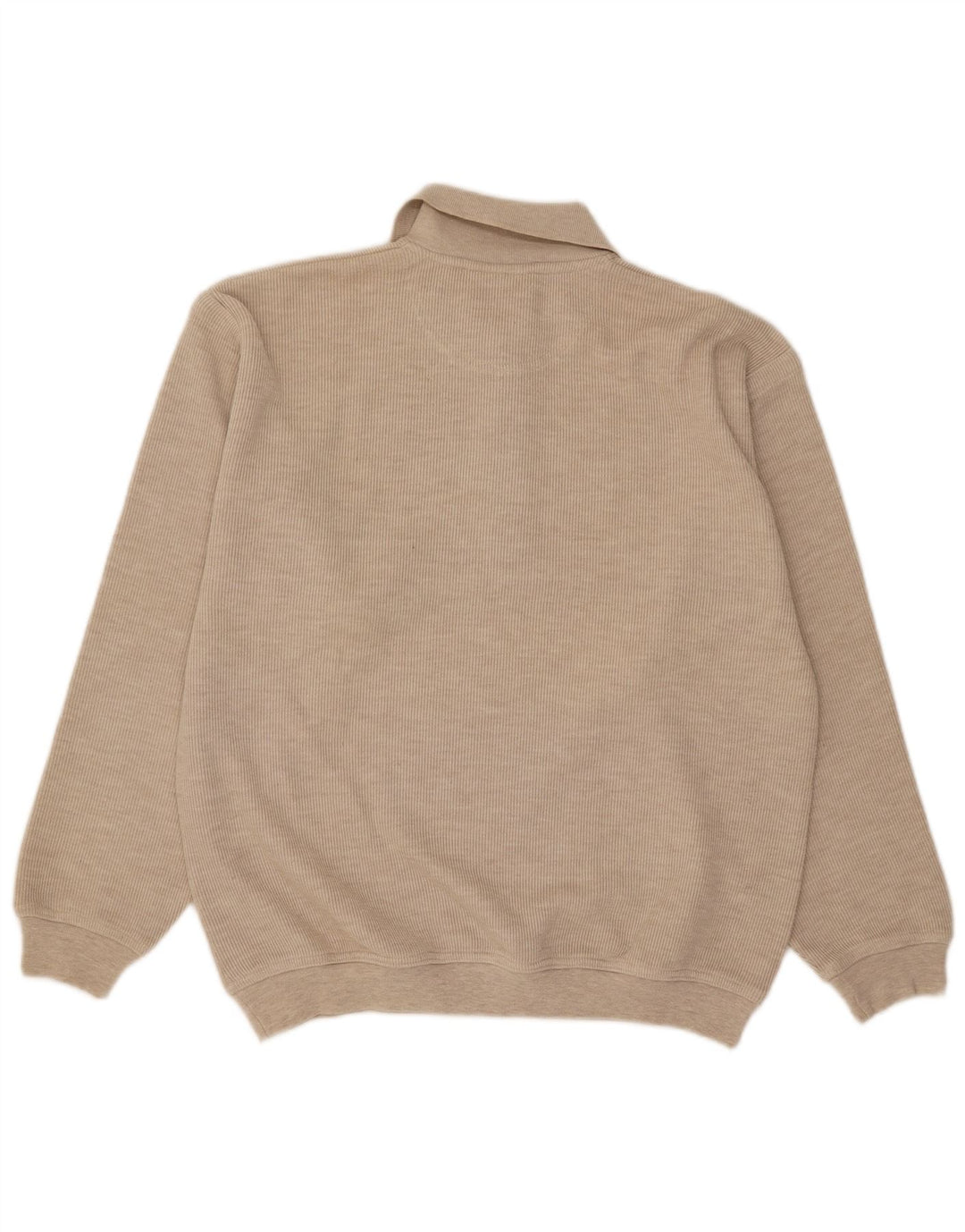 Bounded Waters Pull Col Polo Homme Beige Moyen