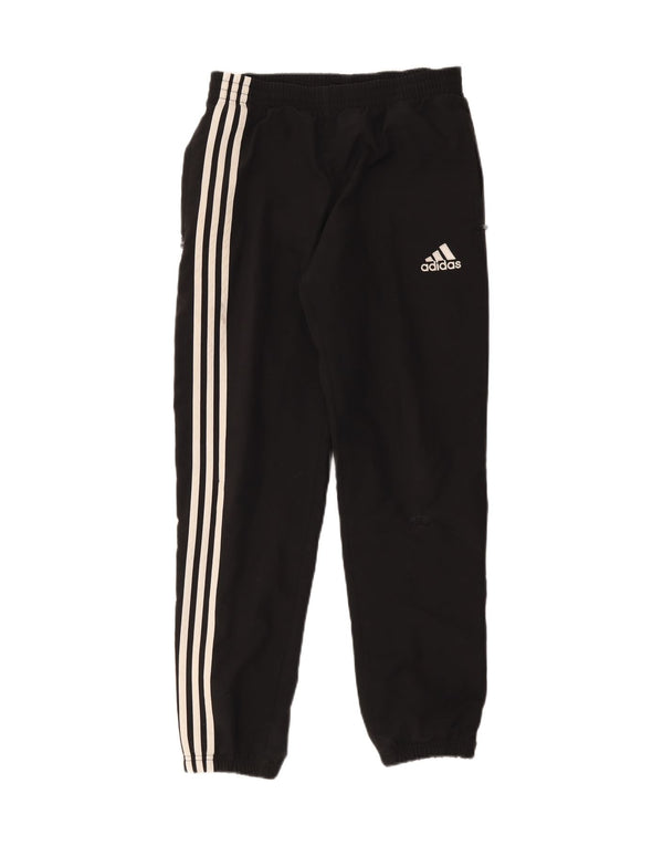 Adidas Pantalon de survêtement pour homme Joggers UK 34/36 Petit Noir Polyester