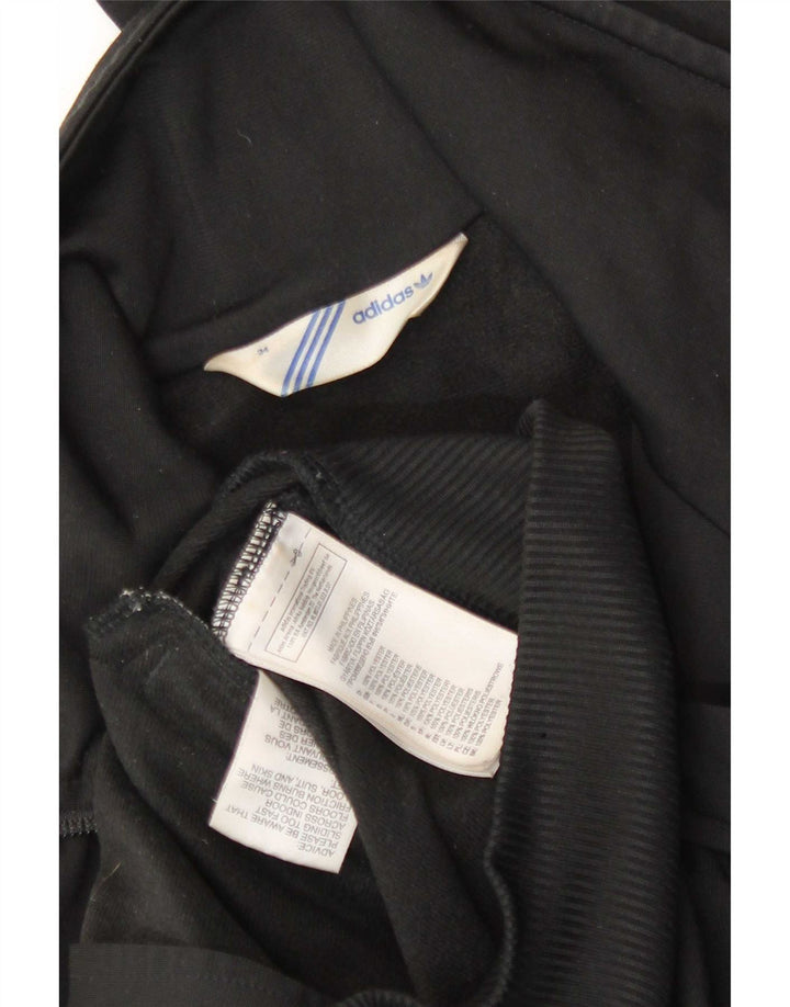 Adidas Veste de survêtement graphique pour femme EU 34 XS Noir Polyester