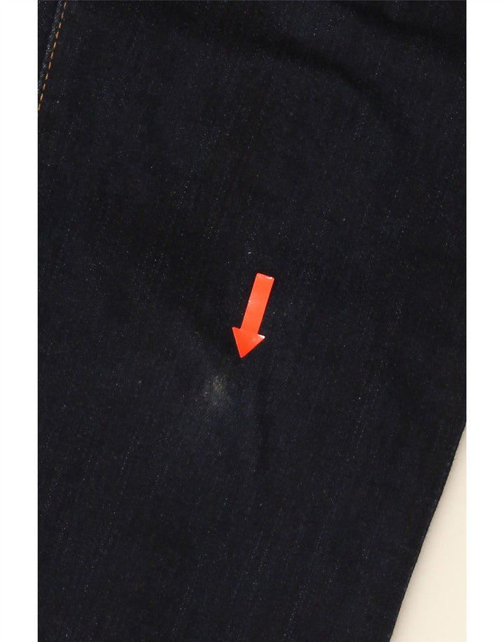 Levi's Jean Droit 714 Femme W29 L31 Bleu Marine Coton