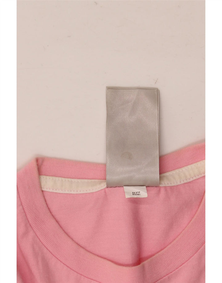 Nike T-shirt graphique pour homme en coton rose moyen