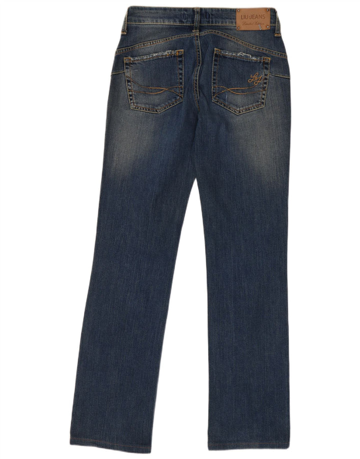 LIU JO Jean Slim effet vieilli W28 L31 en coton bleu pour femme
