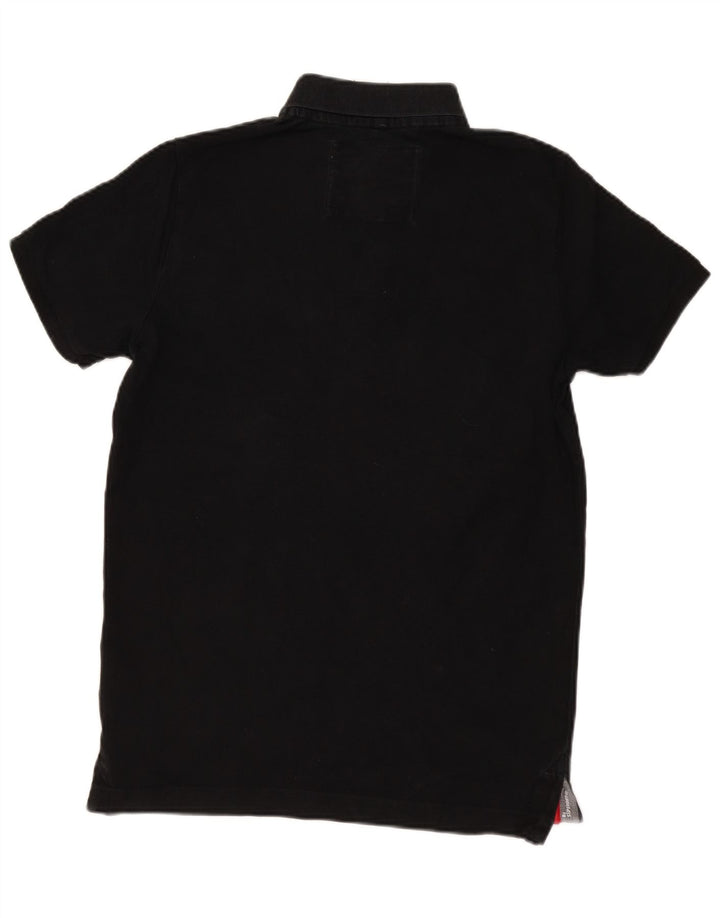 Superdry Polo Homme XL Noir Coton