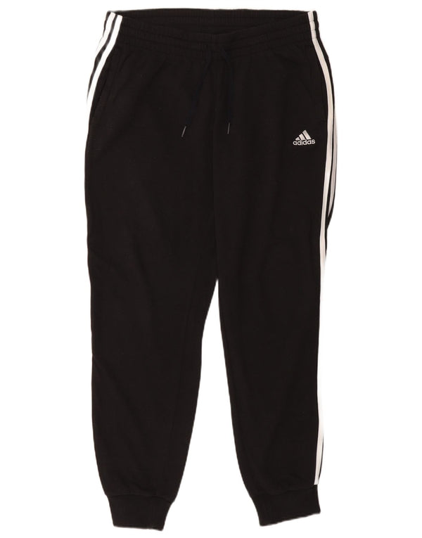 Adidas Pantalon de survêtement pour femme Joggers UK 14 Large Noir Coton