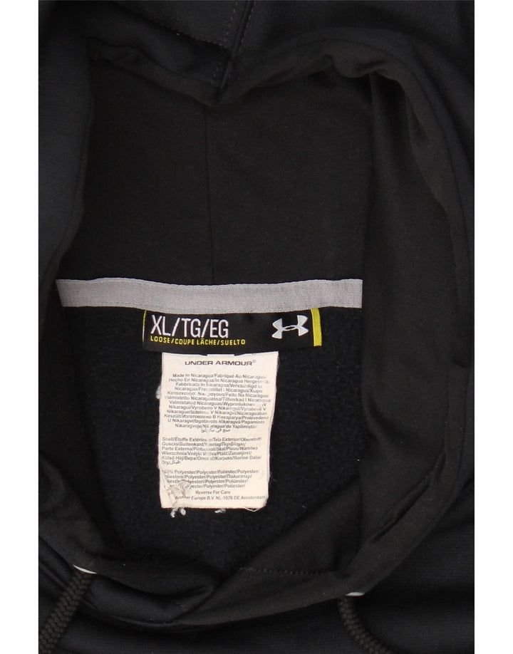 UNDER ARMOUR Pull à capuche graphique pour homme XL Bleu marine Polyester