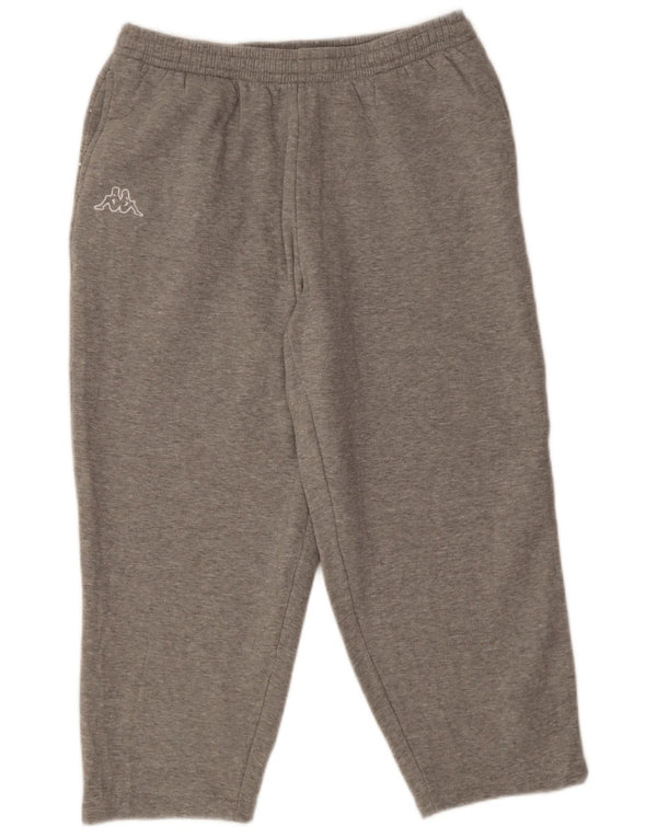 Kappa Pantalon de Survêtement Homme 2XL Gris Moucheté Coton
