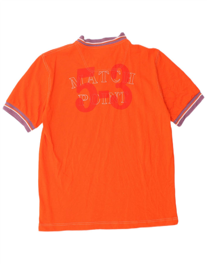 Diadora Polo Homme XL Orange Coton