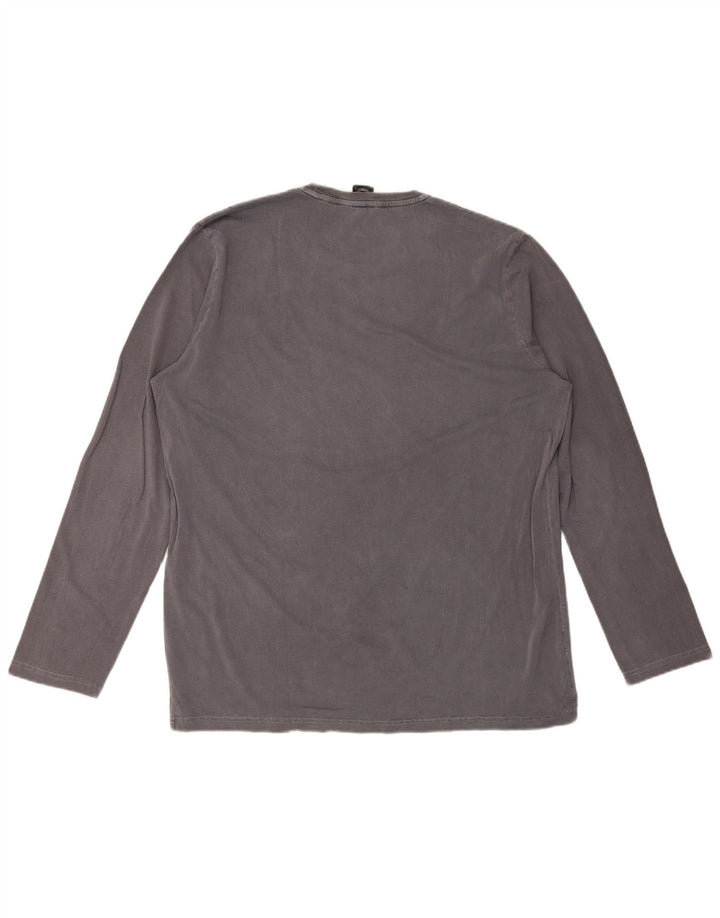 Scorpion Bay Haut graphique à manches longues pour homme en coton gris 2XL