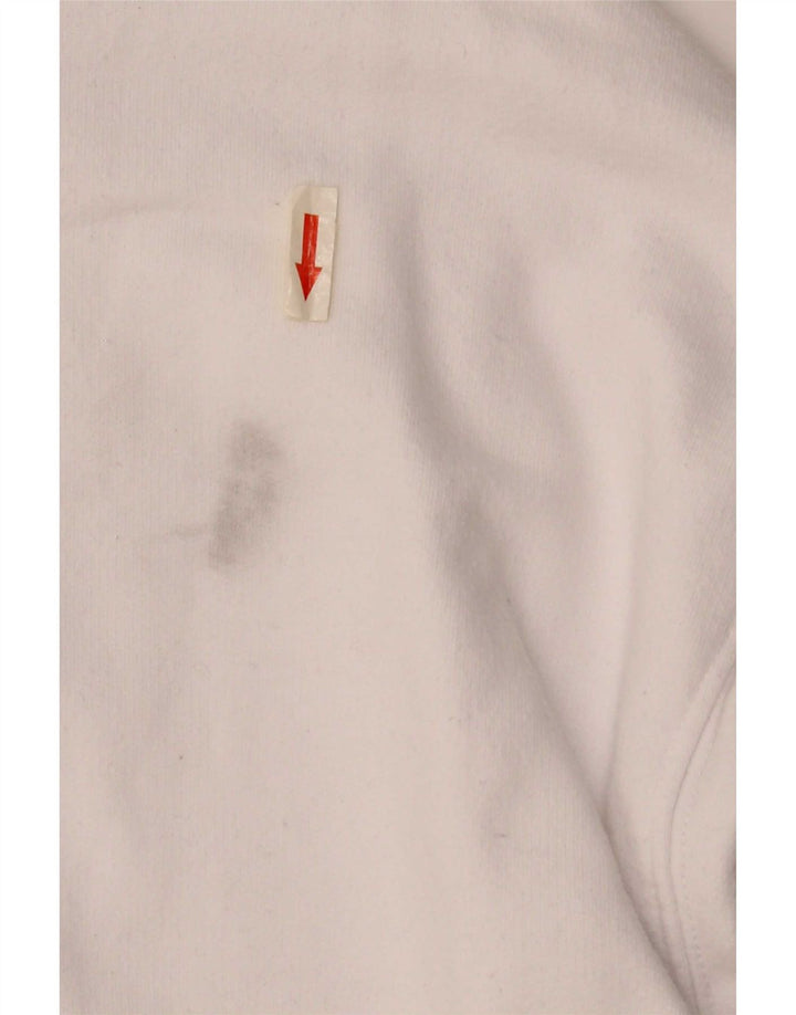 Levi's Sweat-shirt graphique coupe décontractée pour homme 2XL Blanc Coton