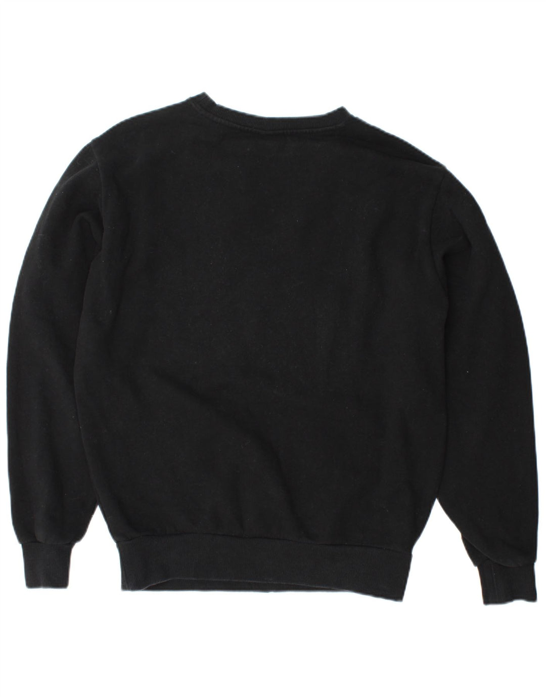ELLESSE Sweat-shirt graphique surdimensionné pour femme UK 10 Small Noir