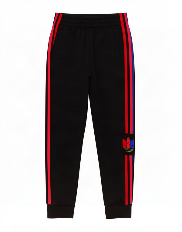 Adidas Pantalon de survêtement graphique pour garçon 10-11 ans Noir Polyester