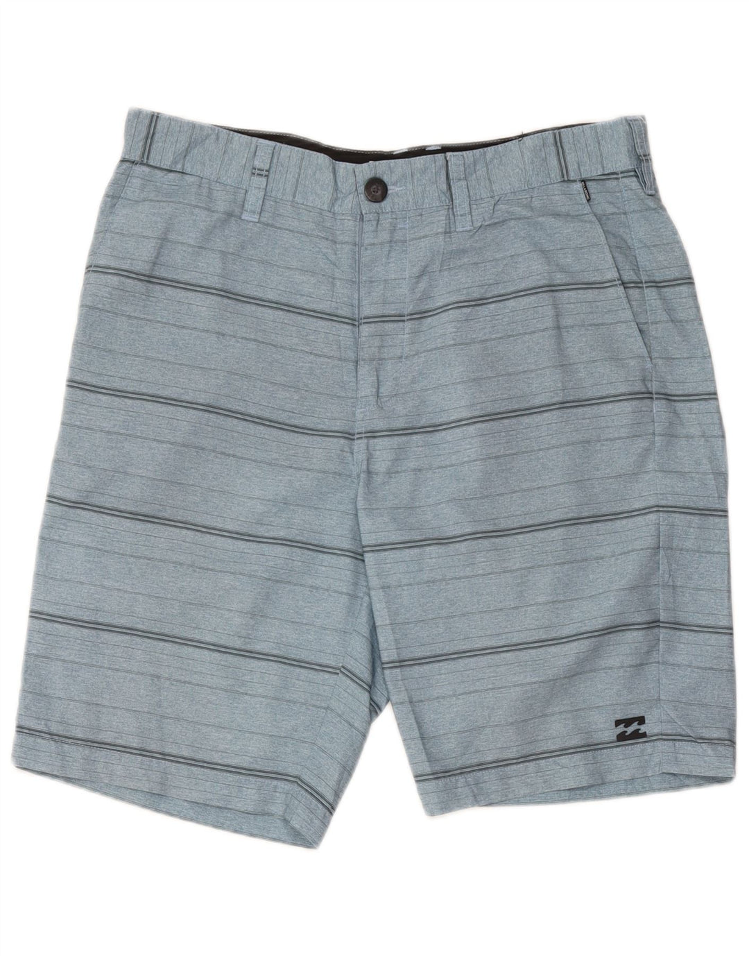 Billabong Short Chino Homme W33 Bleu Moyen Rayé Polyester
