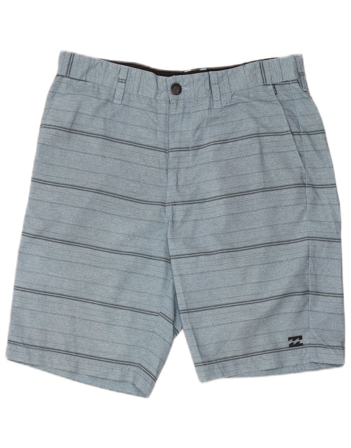 Billabong Short Chino Homme W33 Bleu Moyen Rayé Polyester