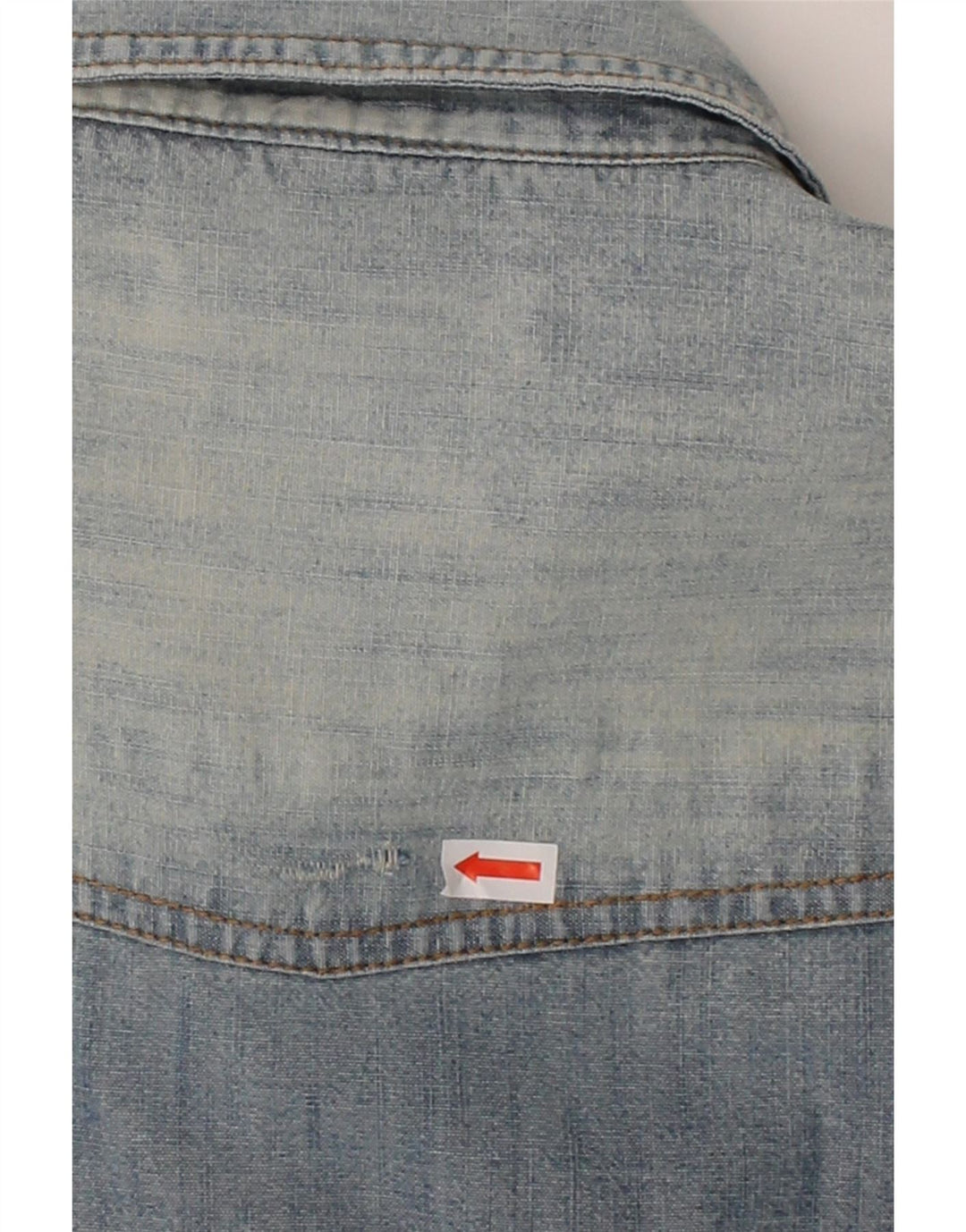 JACK & JONES Mens Denim Shirt Medium Blue Cotton Vintage Jack & Jones and Second-Hand Jack & Jones from Messina Hembry 