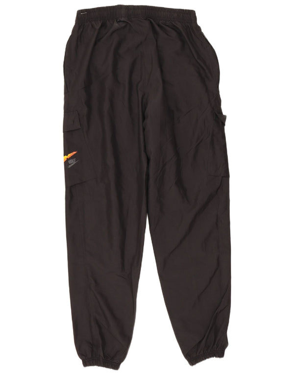 NIKE Pantalon de survêtement cargo graphique pour homme Pantalon de jogging Noir moyen Polyester