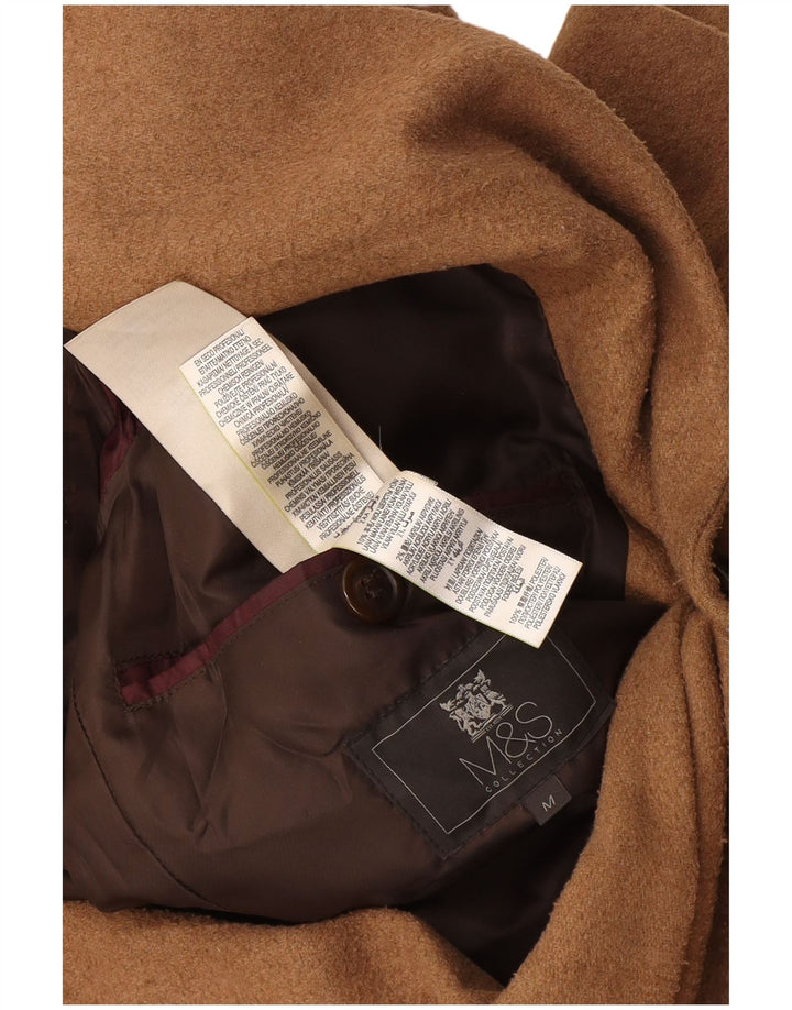 Marks & Spencer Veste blazer à 2 boutons pour homme UK 38 Marron moyen Polyester