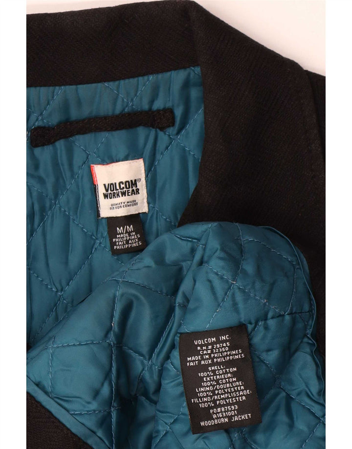 Volcom Caban pour homme UK 38 en coton noir moyen