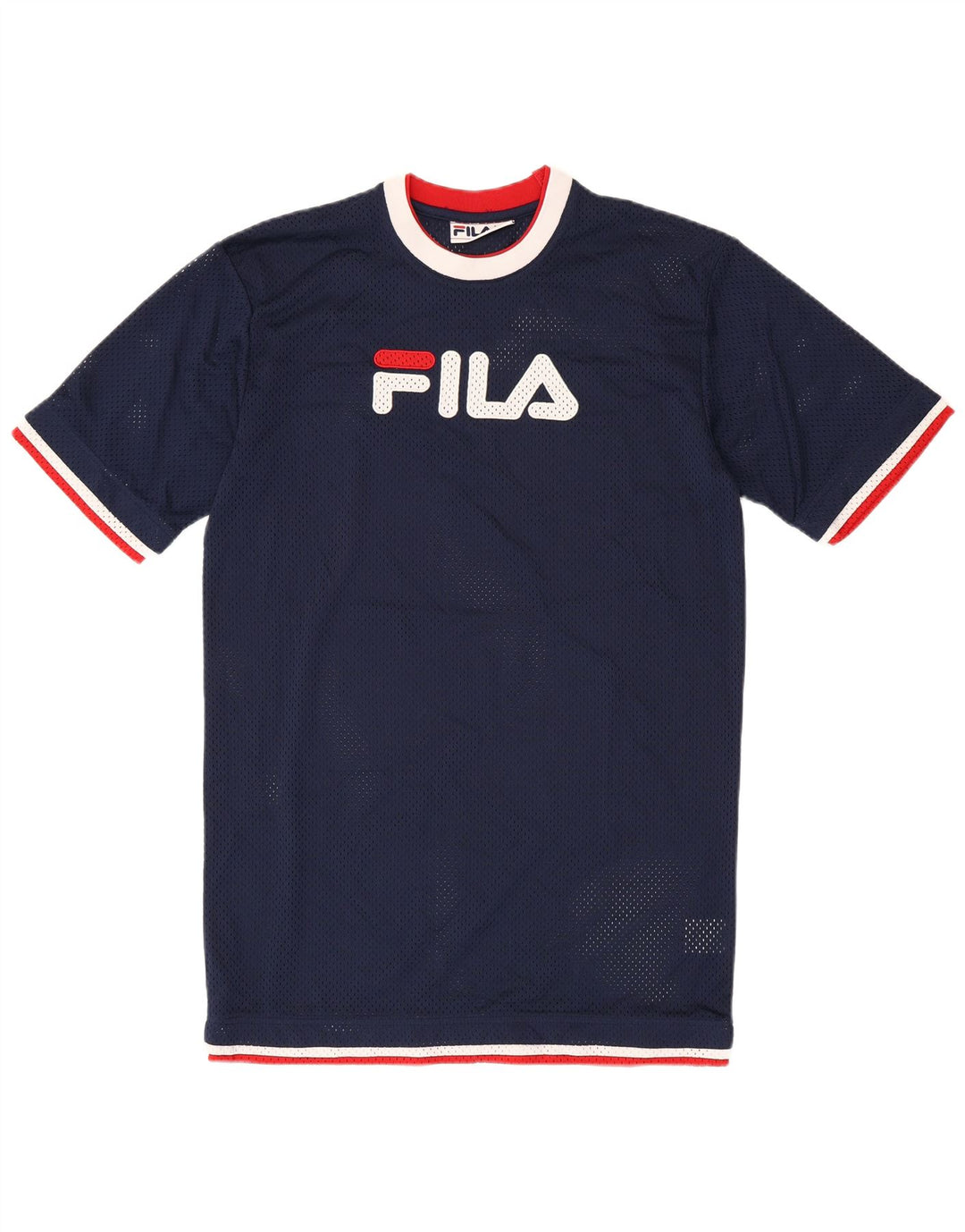 FILA T-Shirt Graphique Homme Petit Bleu Marine