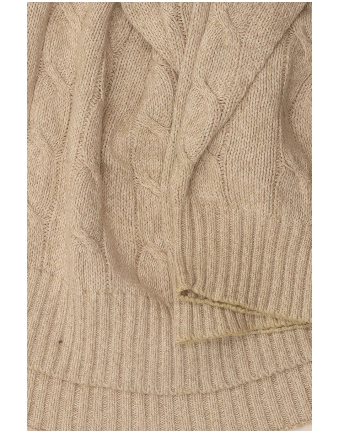 KAPPA Pull col rond homme XL coton beige