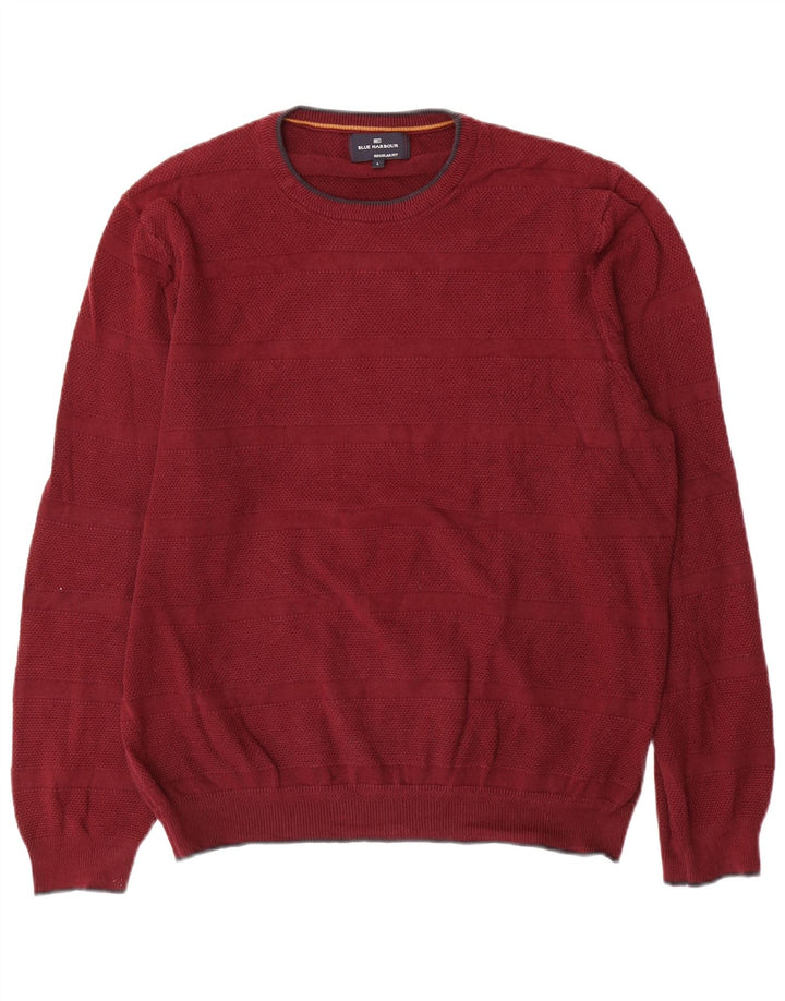 Marks & Spencer Pull à col rond Blue Harbour pour homme, grand marron