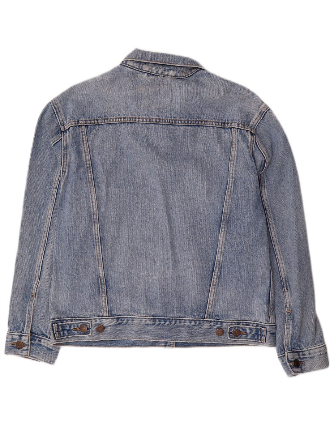 LEVI'S Veste en Jean Femme UK 14 Bleu Moyen
