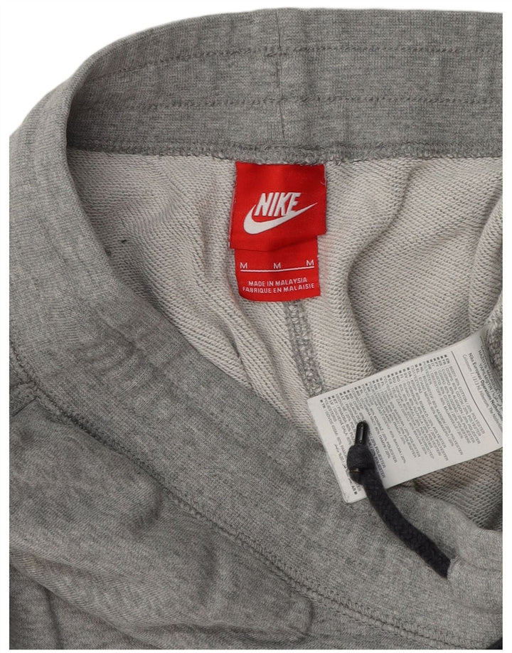 NIKE Pantalon de survêtement graphique pour homme en coton gris moyen