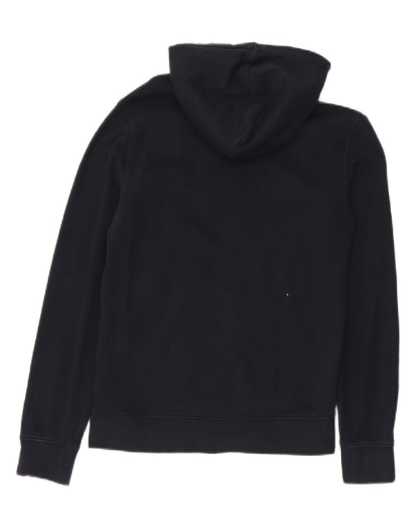 Marks & Spencer Pull à capuche zippé pour homme Petit coton bleu marine