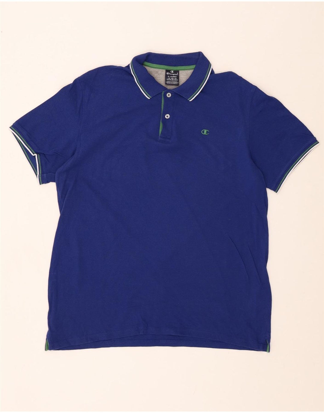 CHAMPION Polo Homme XL Bleu