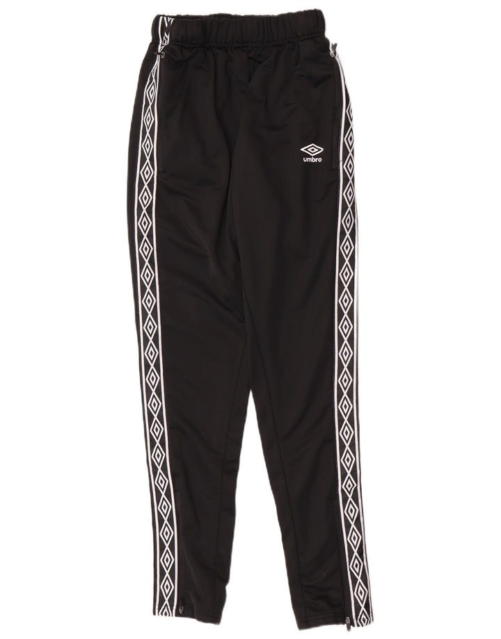 Umbro Pantalon de Survêtement Graphique Homme Petit Noir Polyester
