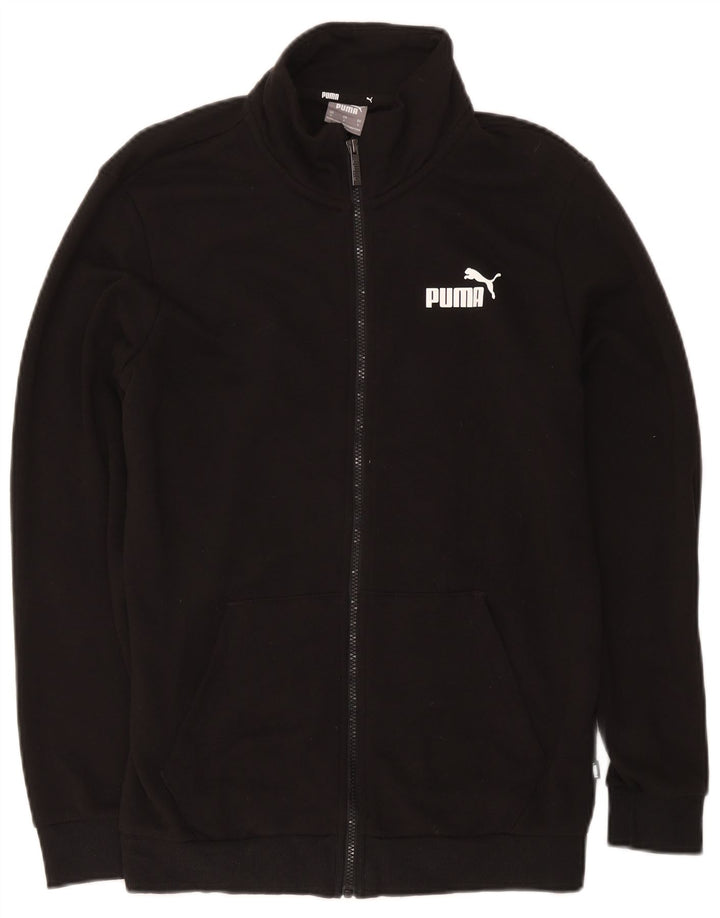 Puma Veste de survêtement pour homme Petit Noir Coton