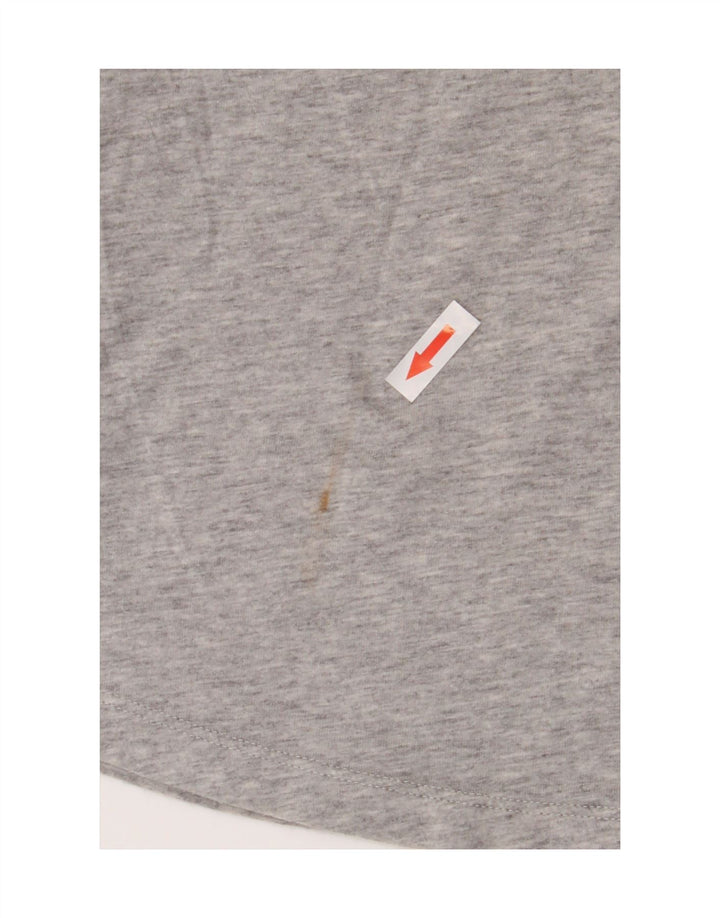 Puma T-shirt graphique pour femme UK 12 Gris moyen