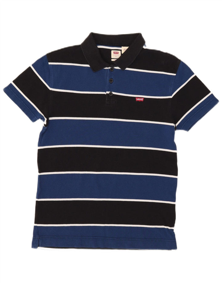 Levi's Polo Standard Fit Homme Bleu Rayé