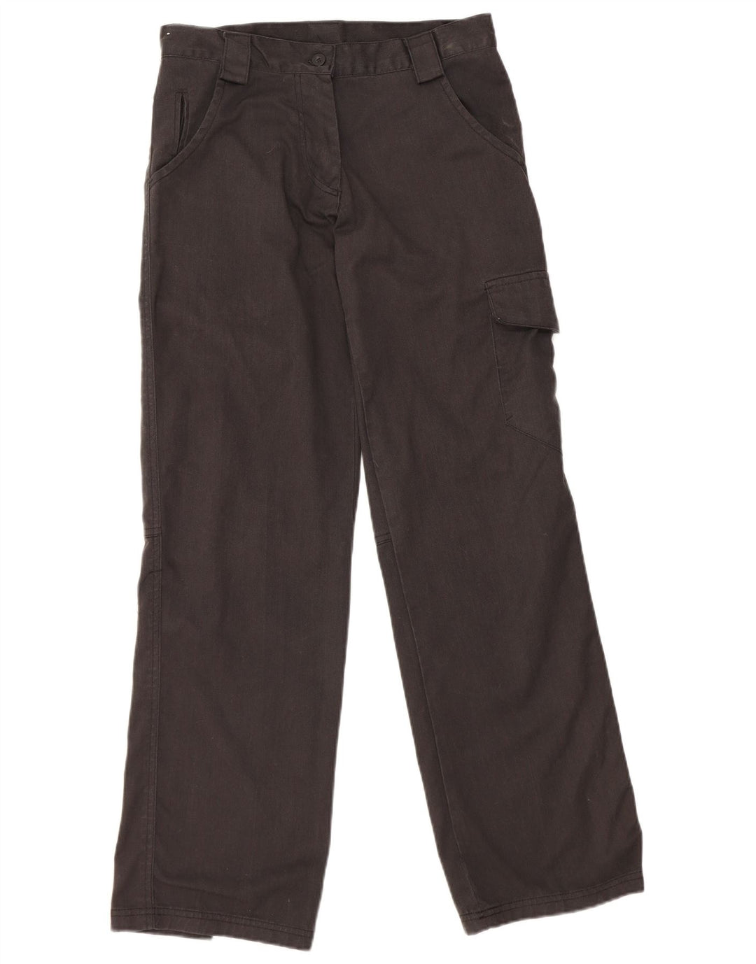 Dickies Pantalon cargo droit pour femme US 10 Medium W28 L31 Gris