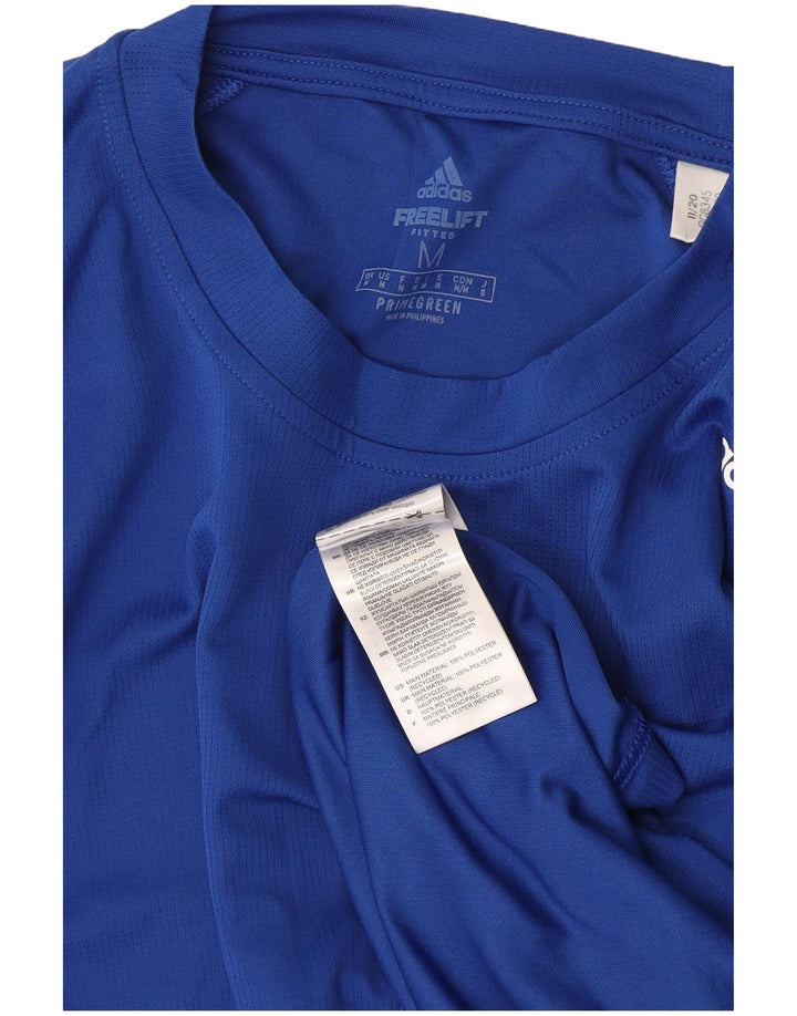 Adidas Homme Primegreen T-Shirt Top Bleu Moyen Polyester