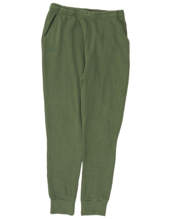 Kappa Pantalon de Survêtement Graphique Homme Joggers Large Vert