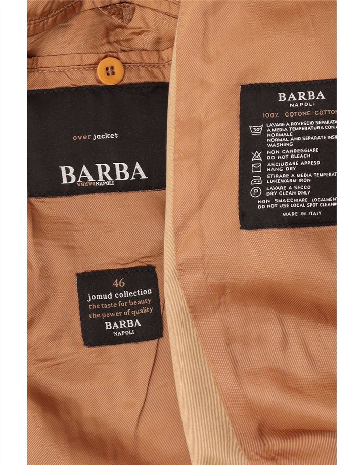 Barba Manteau Homme IT 46 Petit Coton Beige
