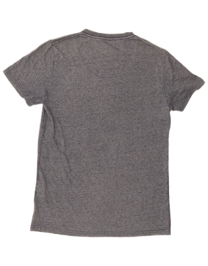 Superdry T-Shirt Homme Petit Gris Moucheté Coton