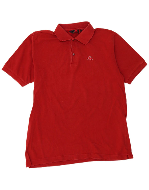 Kappa Polo Homme Grand Rouge Coton