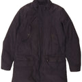 Woolrich Manteau rembourré pour homme UK 38 Bleu marine moyen
