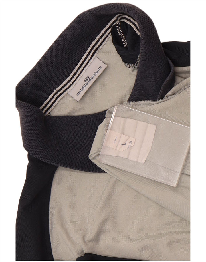 Sergio Tacchini Polo Homme Large Gris Colorblock