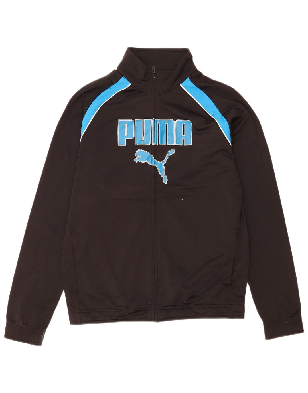 Puma Veste de Survêtement Homme Noir Medium Colourblock