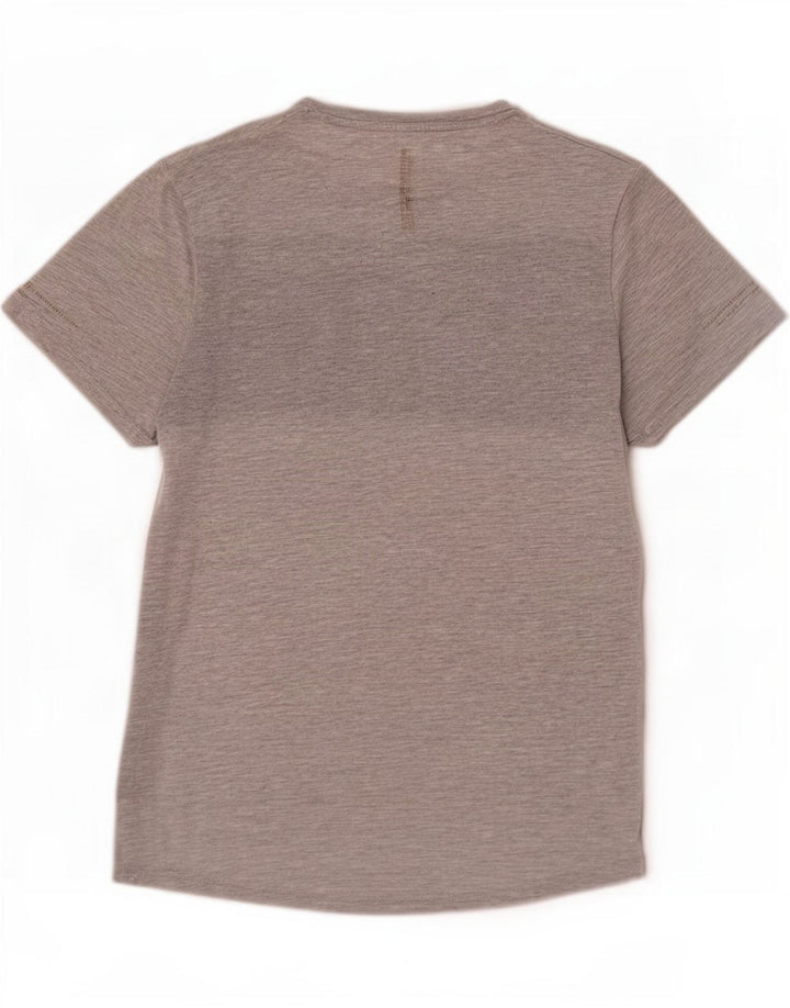 Superdry Haut T-Shirt Graphique Homme Gris Colorblock Polyester