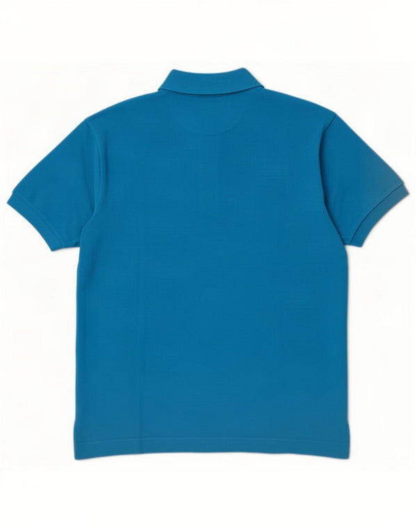 Lacoste Polo coupe classique pour homme Taille 7 2XL Bleu Coton