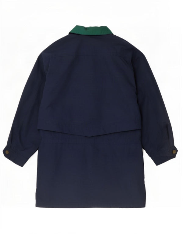 St. Bernard Manteau imperméable surdimensionné pour femme UK 10 Small Bleu marine Polyester