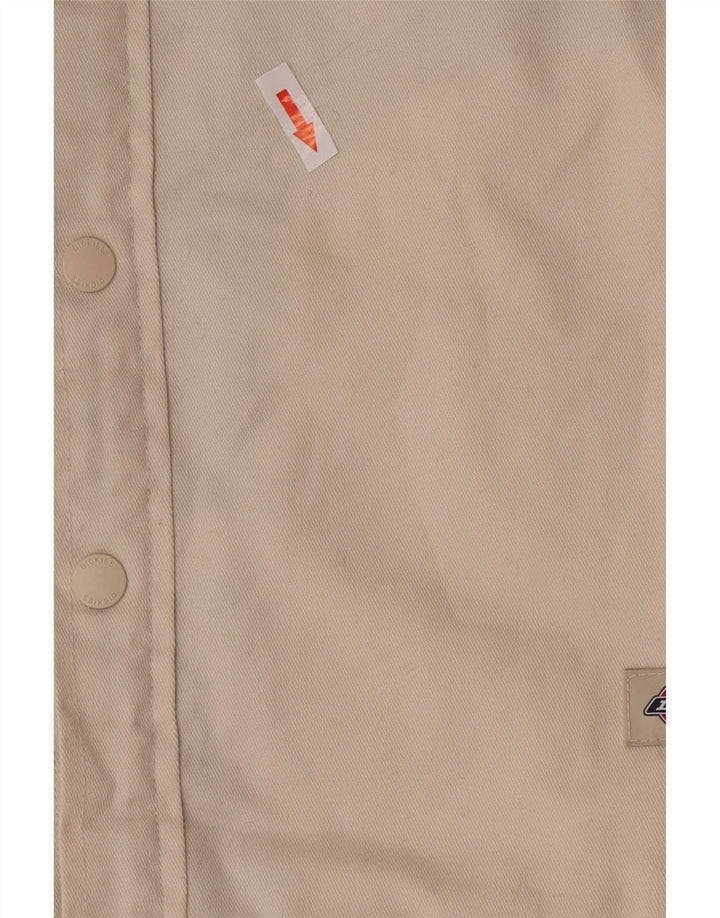 Dickies Veste Sherpa en jean pour homme UK 36 Petit Beige Polyester