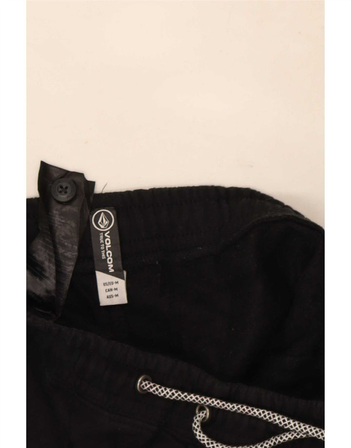 Volcom Pantalon de survêtement pour homme en coton noir moyen